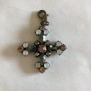 Sabika Vintage Spectrum Cross Pendant